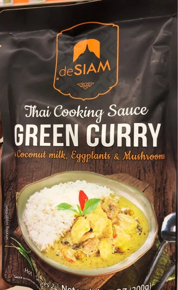 Sauce Au Curry Vert