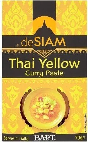 Pâte de Curry Jaune