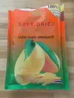 Soft dried mango
