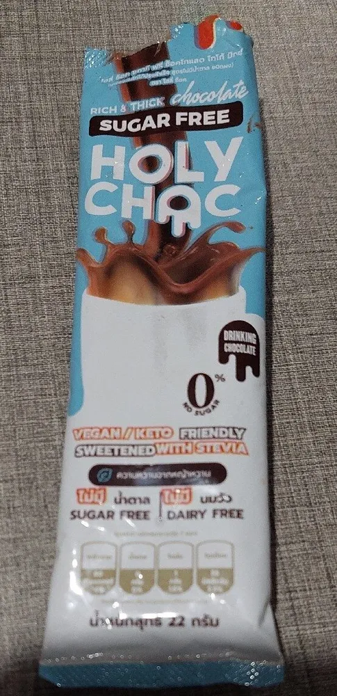 Holy Choc Sugarfree Drinking Chocolate