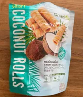 Crispy coconut rolls