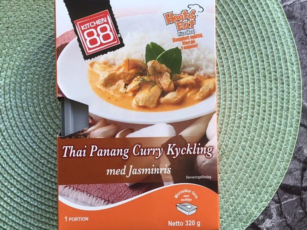 Thai Panang Curry Kyckling