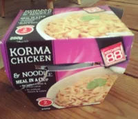 Korma chicken and noodle