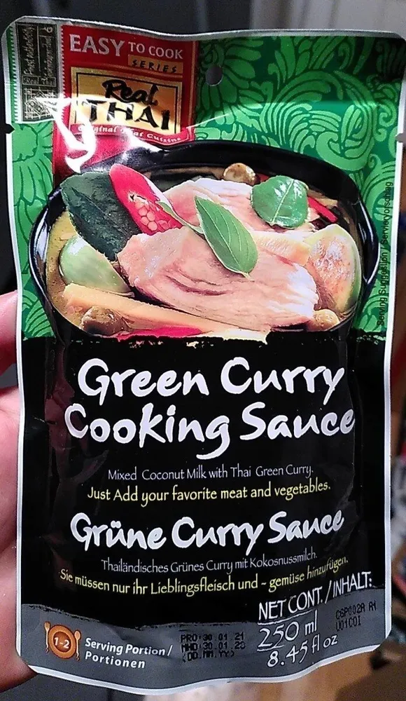 Green Curry Cooking Sauce