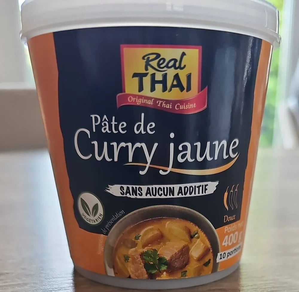 Pate de curry jaune
