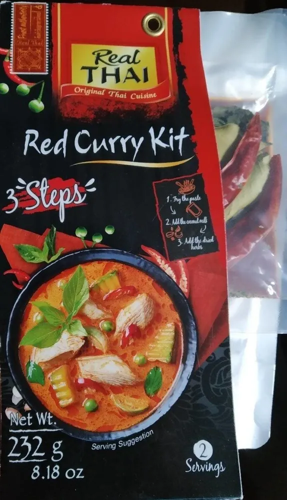 Red curry kit 3 steps