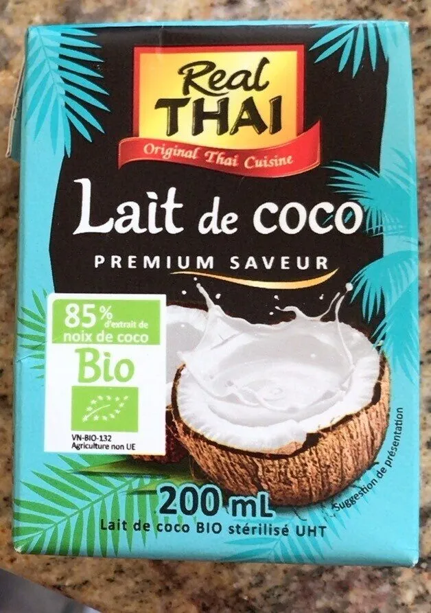 Lait de coco bio