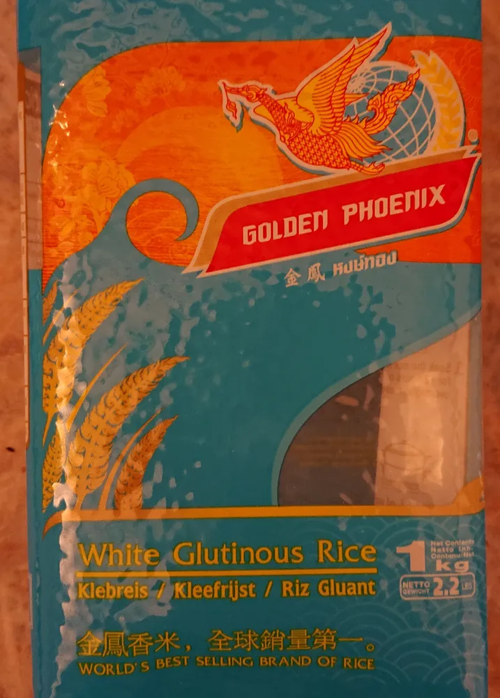 White glutinous rice