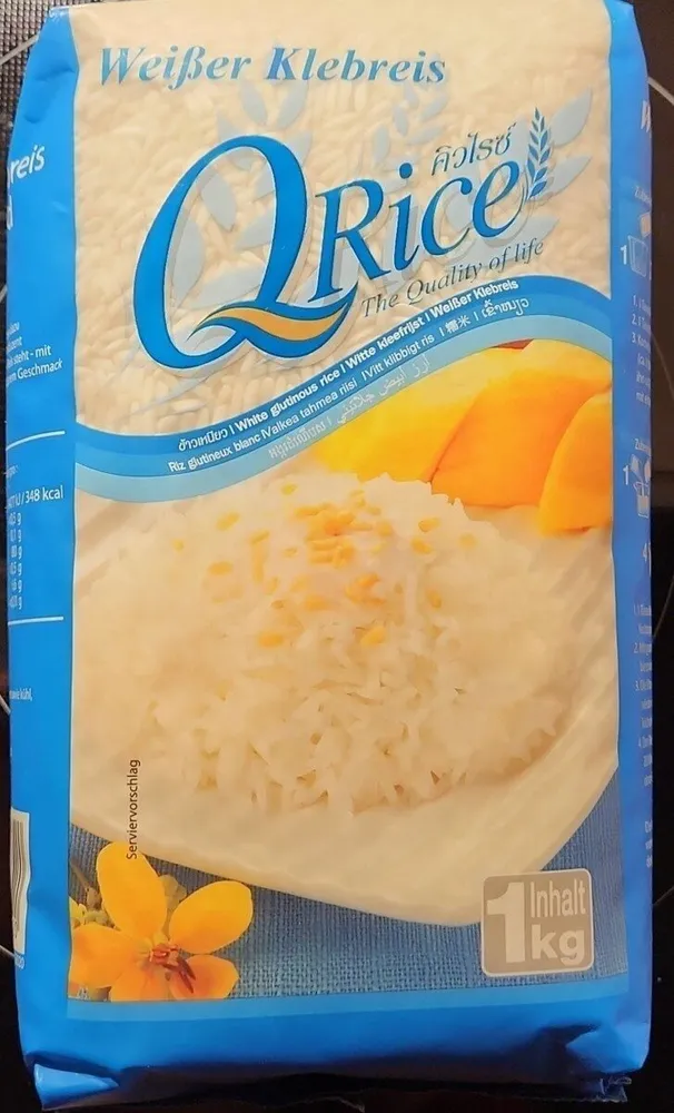 Weißer Klebereis
