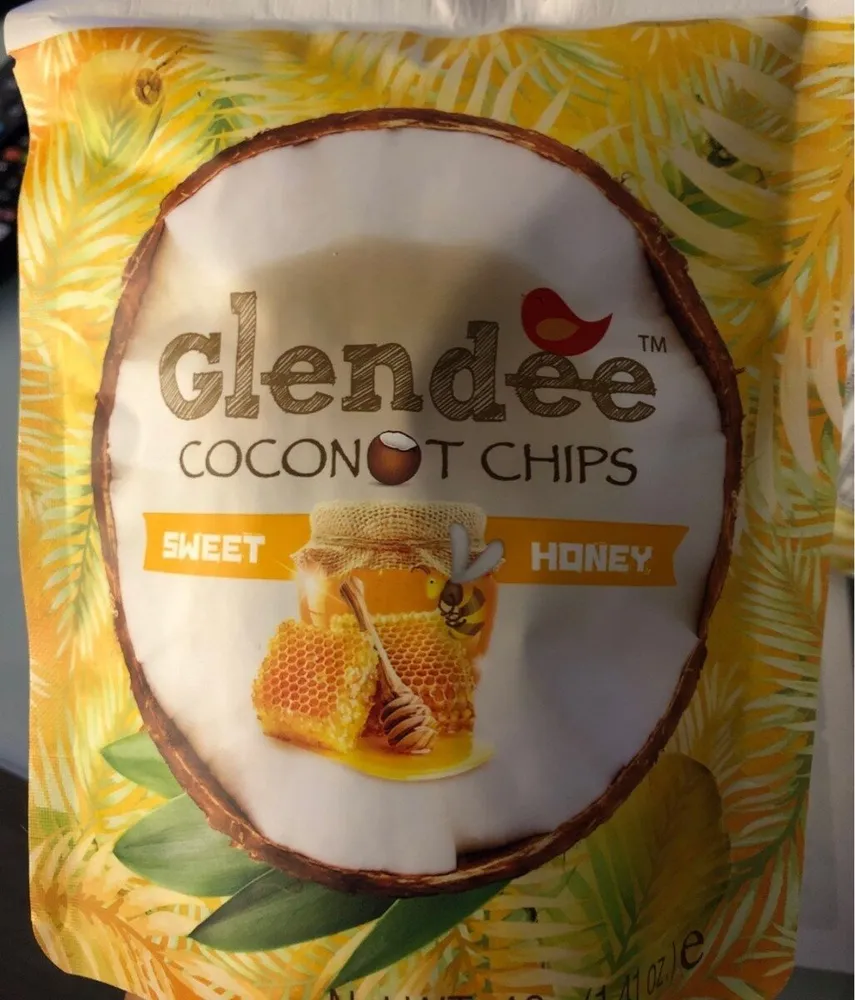 Chips de coco au miel
