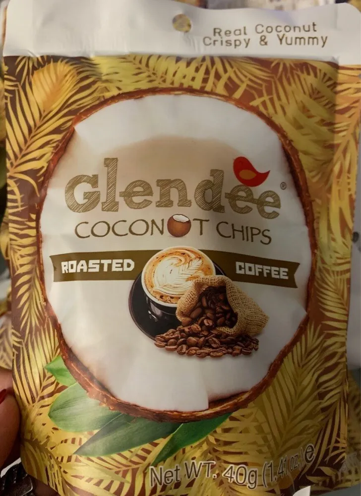 Chips de coco café