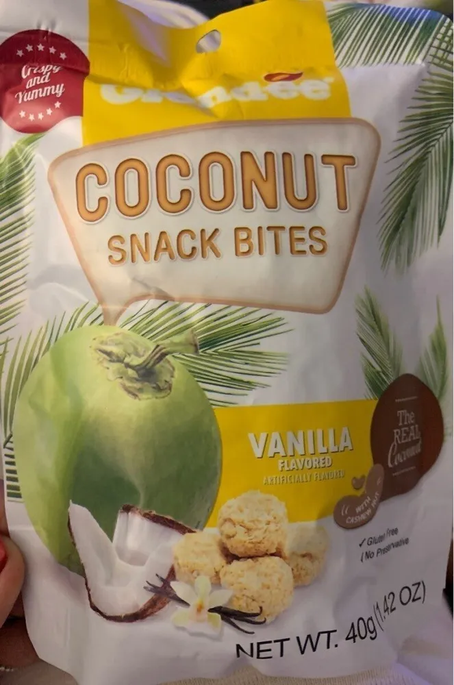 Biscuits de coco vanille noix de cajou