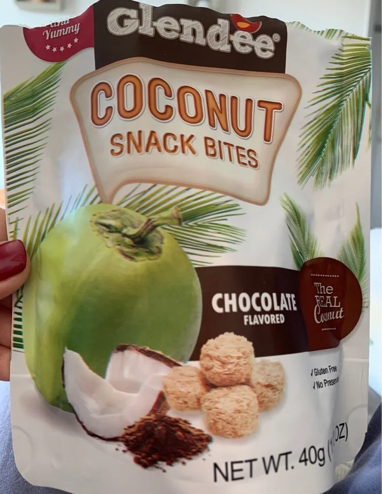 Coconut Snack Bites Chocolate
