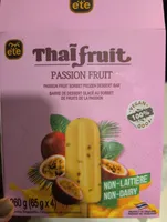 Passion Fruit Sorbet Frozen Dessert Bar