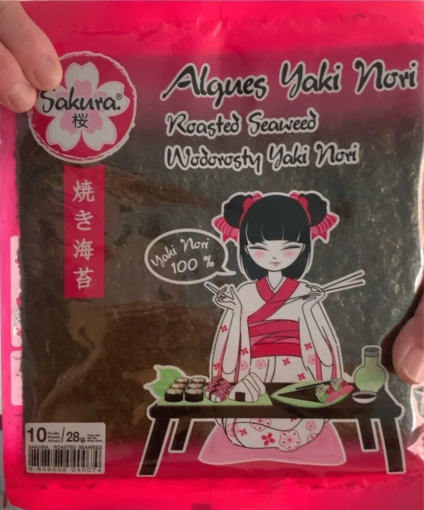 Algues Yaki Nori