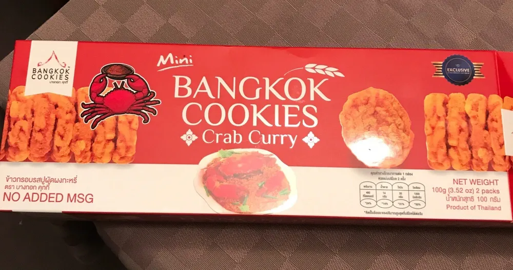 Bangkok cookies crab curry