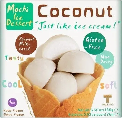 Non-Dairy Mochi Coconut Frozen Dessert