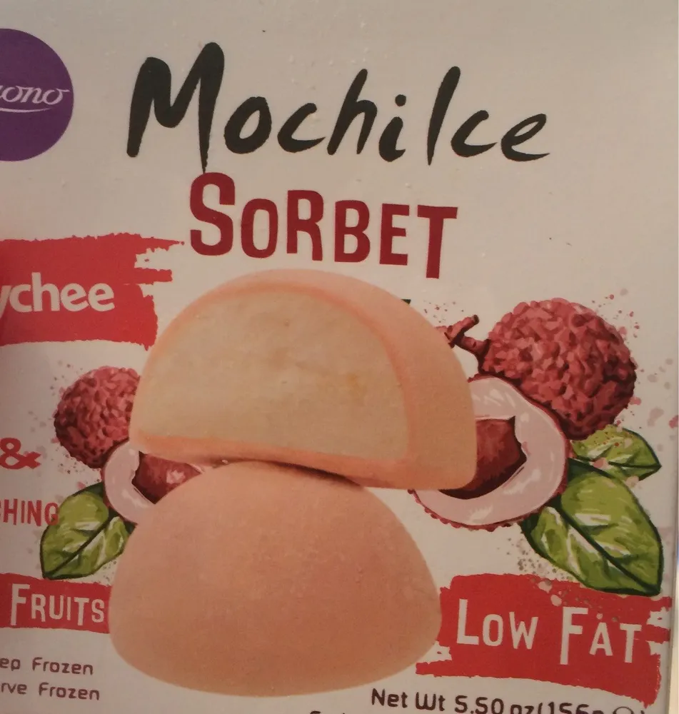 Mochi Ice Sorbet, Lychee