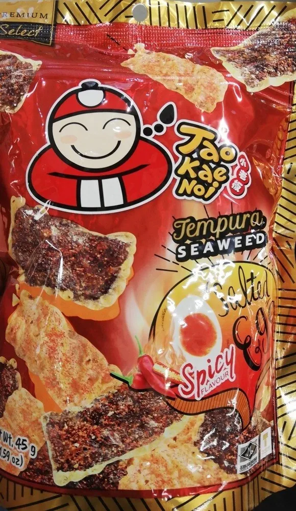 Tempura seaweed