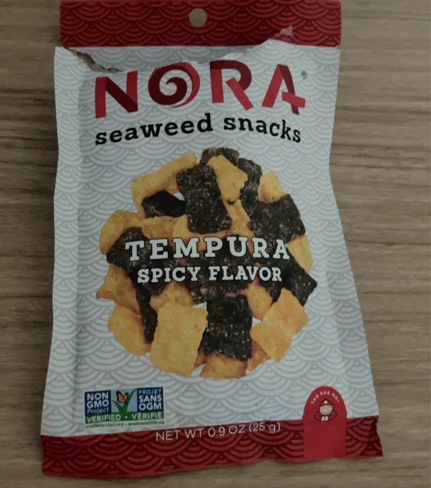seaweed snacks TEMPURA SPICY FLAVOR