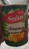 Ananas Morceaux Sofia