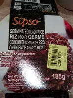 Riz noir germé