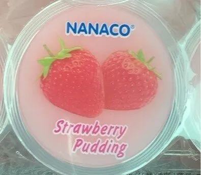 Pudding strawberry