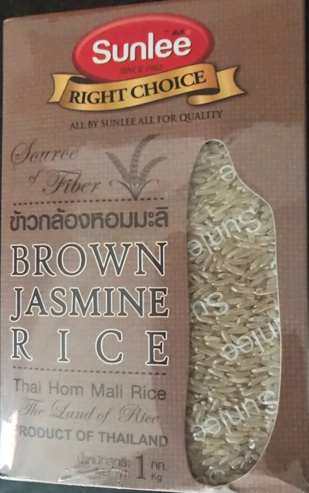 Brauner Jasminreis / Healthy Brown Rice - Sunlee 1KG