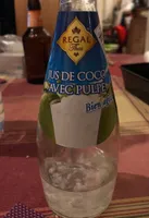 Jus de coco avec pulpe