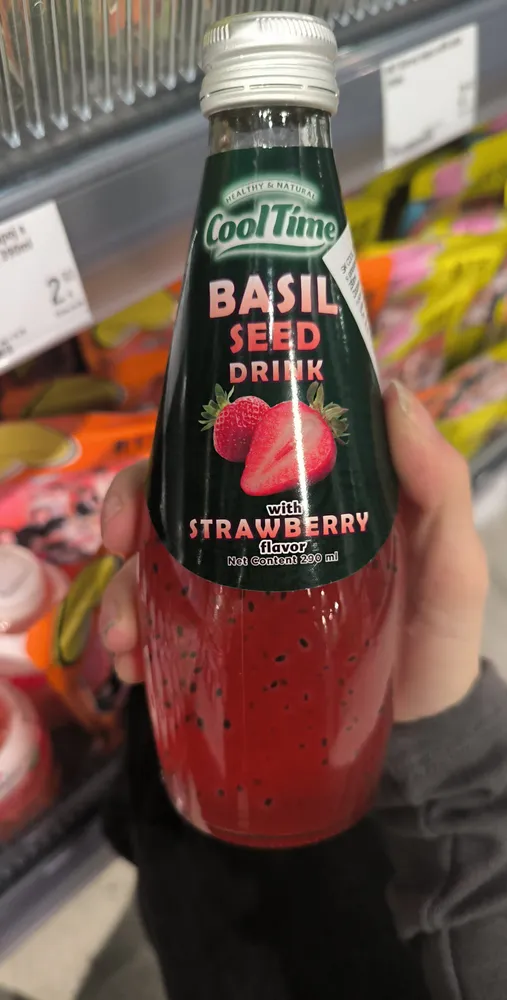 Basil seed drink
