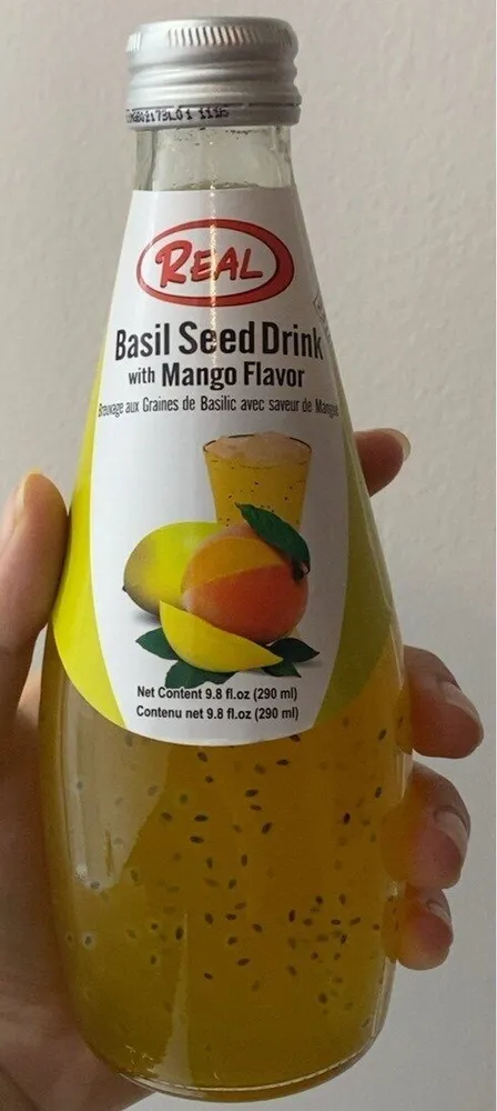 Basil Seed Drink with Mango Flavor