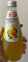 Basil Seed Drink with Mango Flavor