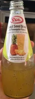 Pineapple basil seed drink