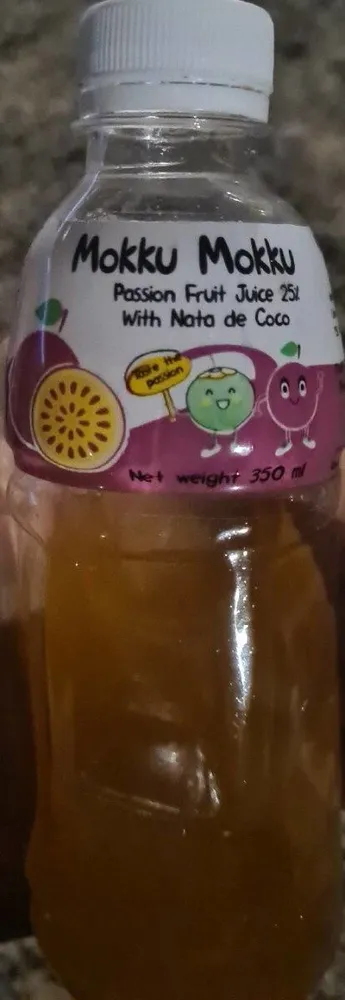 Mokku Mokku passion fruit juice