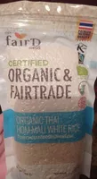 Organic thai hom mali White rice