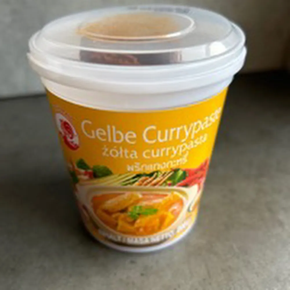Gelbe Currypaste