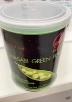 Wasabi green peas
