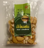 Wasabi rice crackers