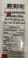 Bake A Wish Salted Egg Custard Choux Cream (NSL Selection Brand)