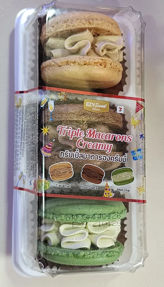 TRIPLE MACARONS CREAMY