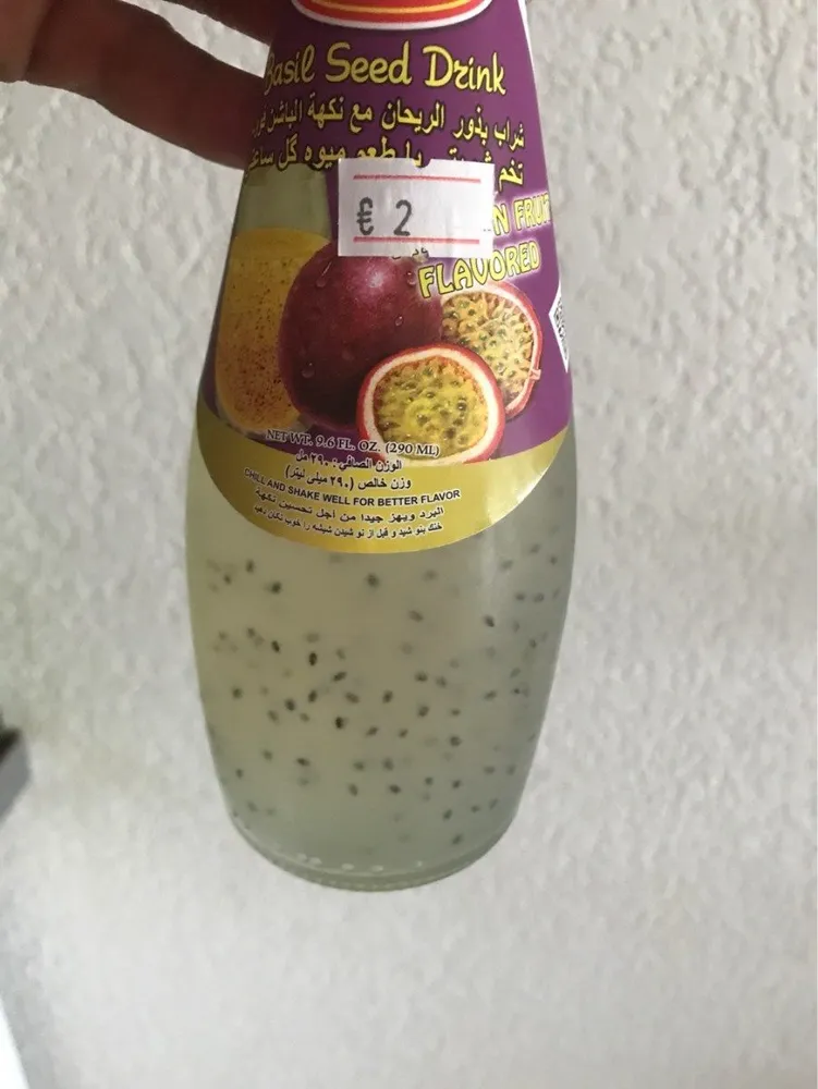 Basil seed drink