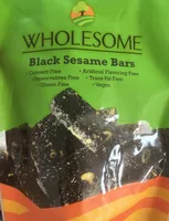 Black sesame bars