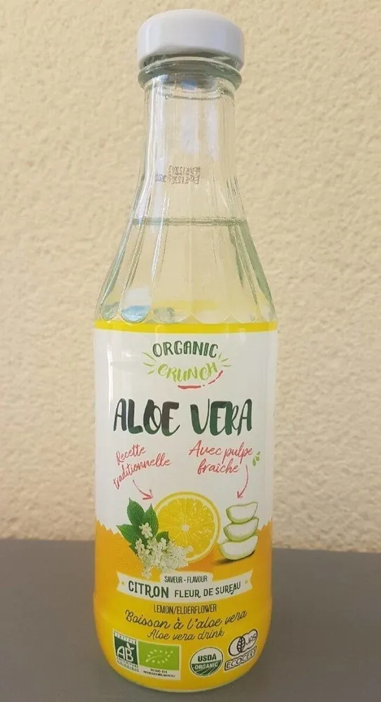 Aloe vera, citron et fleur de sureau