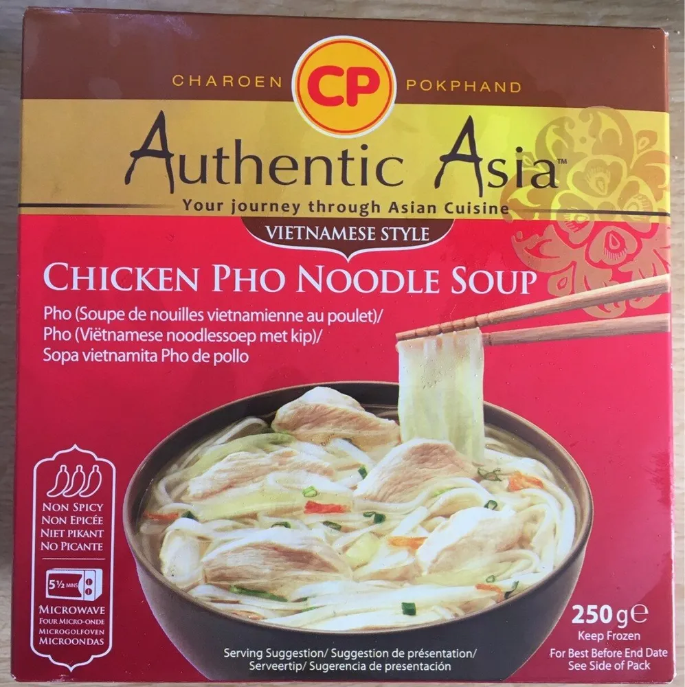 Chicken pho noidle soup
