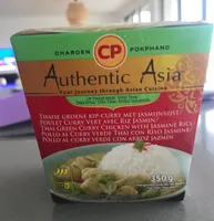 Green curry chicken