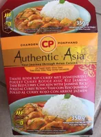 Authentic Asia (poulet curry rouge & riz jasmin)