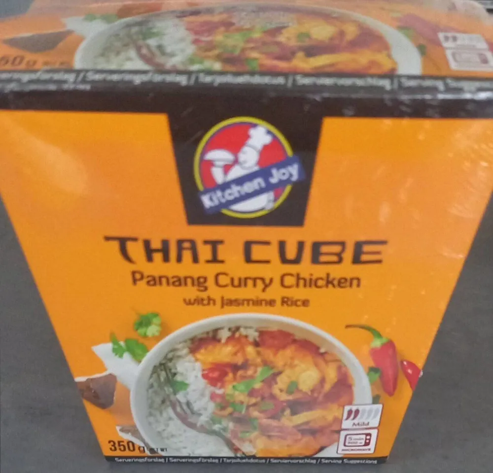Thai Cube Panang Curry Chicken with Jasmine Rice