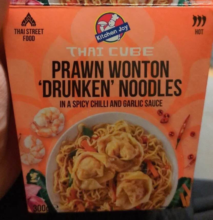 Prawn Wonton 'Drunken' Noodles