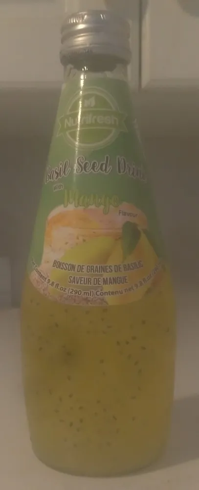 Basil Seed Drink with Mango Flavour