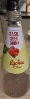 Basil seed drink - lychee